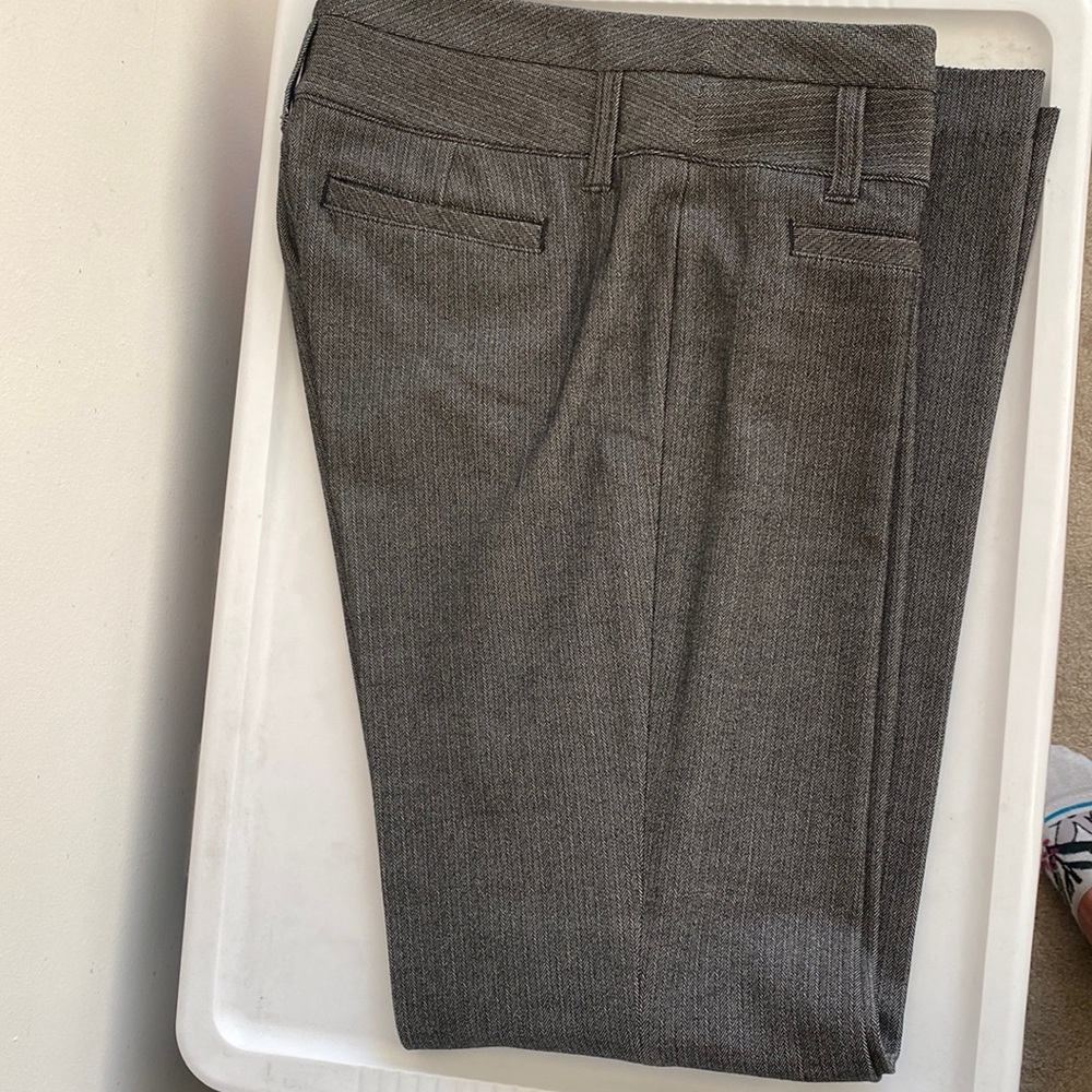 Express - Editor Size 0R slacks Gray Black pants